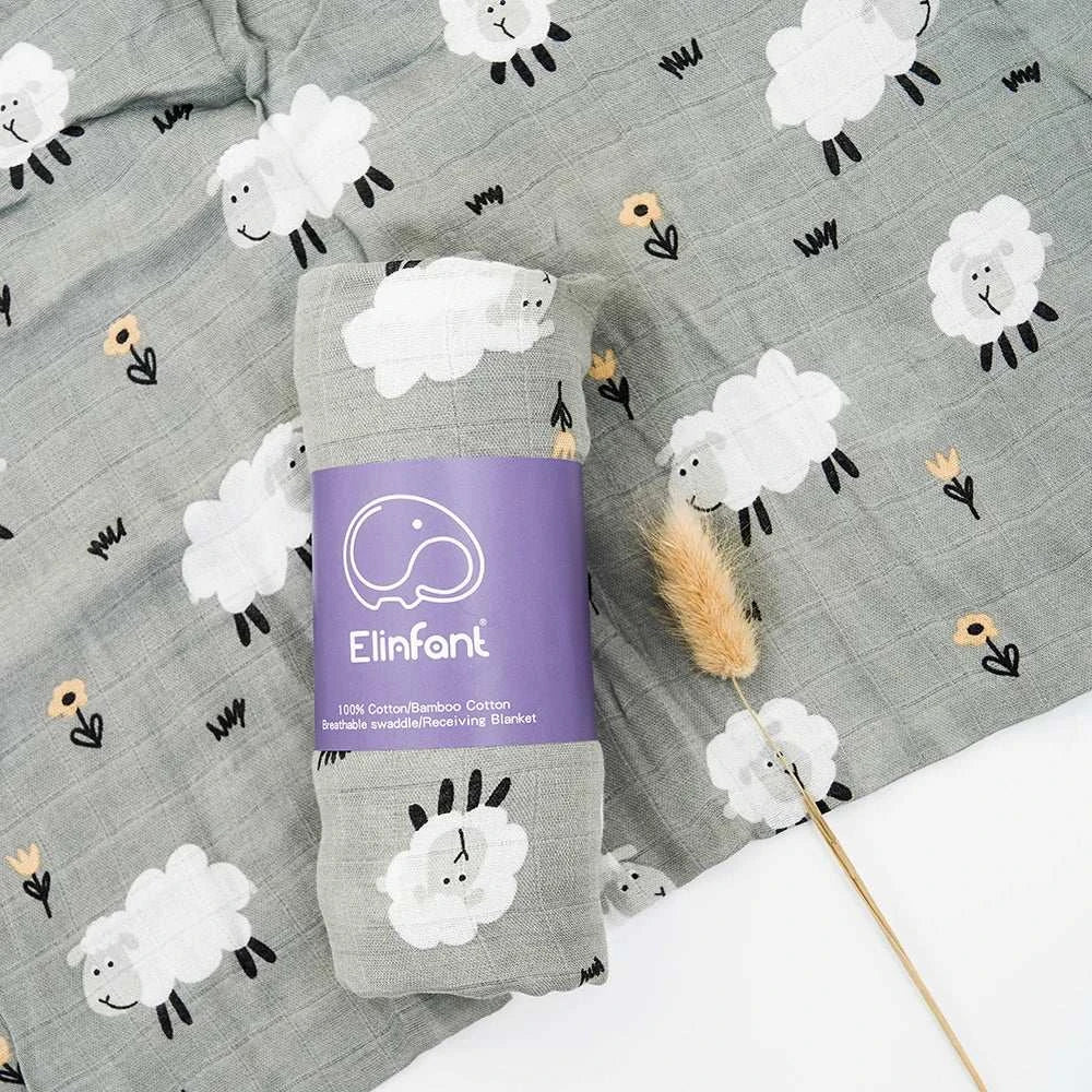 Bamboo Cotton Baby BlanketExpress Global Mart  Introducing the Elinfant Cute Soft Print Baby Towel Wrap!
Wrap your little bundle of joy in cozy comfort with our Bamboo Cotton Baby Muslin Swaddle Blanket. Crafted Bamboo Cotton Baby BlanketDSers