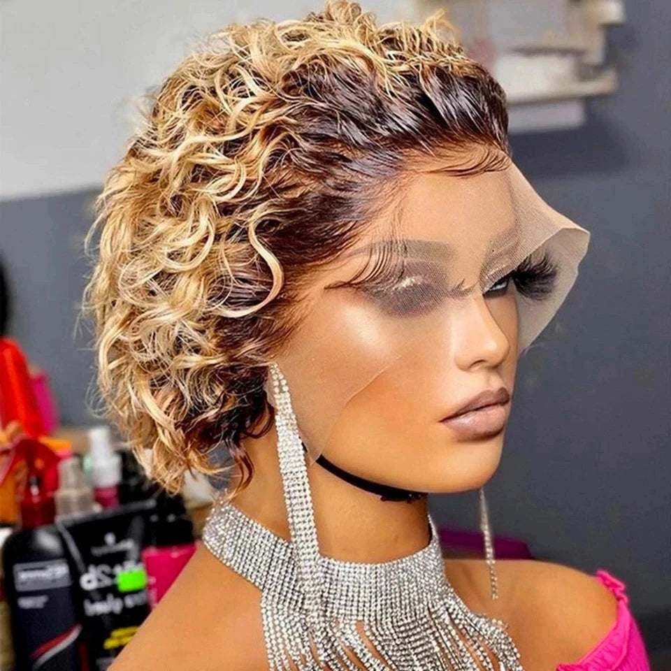 Curly Short BobExpress Global Mart  Elevate Your Look with the Curly Short Bob Wig
Step into a world of chic elegance with our Curly Short Bob Wig. Designed for the modern woman who loves to make a staCurly Short BobDSers