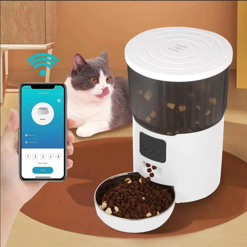 Automatic Pet FeederExpress Global Mart  Keep Your Pets Happy and Healthy with the Automatic Pet Feeder
Ensure your furry friends are always well-fed and happy with the New 4L Automatic Pet Feeder. DesignedAutomatic Pet FeederDSers