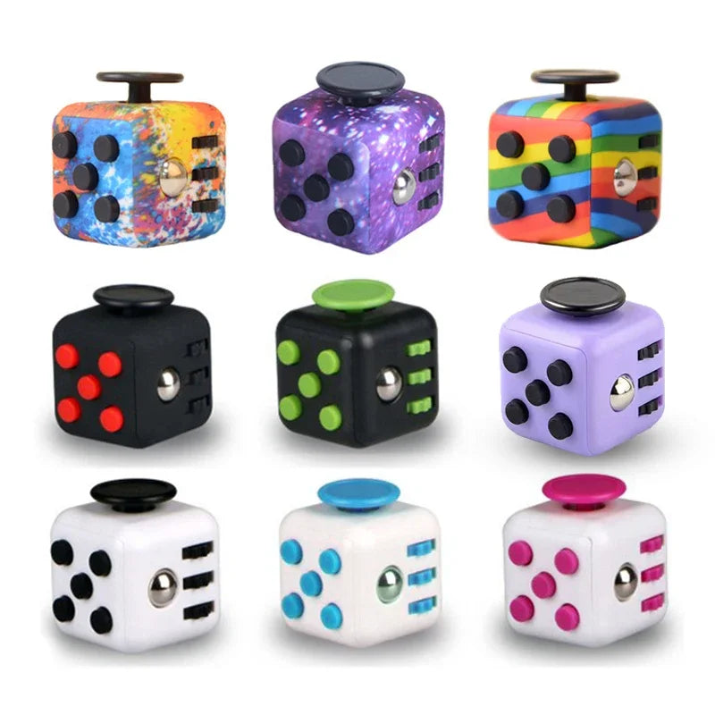 Fidget Anti Stress Relief Toys Decompression Dice Game for Adult Children Interesting  Antistress Funny Gift Finger Movement Toy