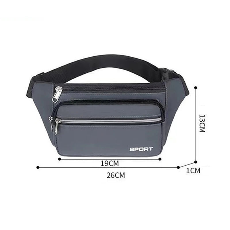 Fashion Men Women Waist Bag Casual Fanny Pack Purse Large Phone Belt Bag Pouch Outdoor Travel Phone Bag Banana Hip Bags