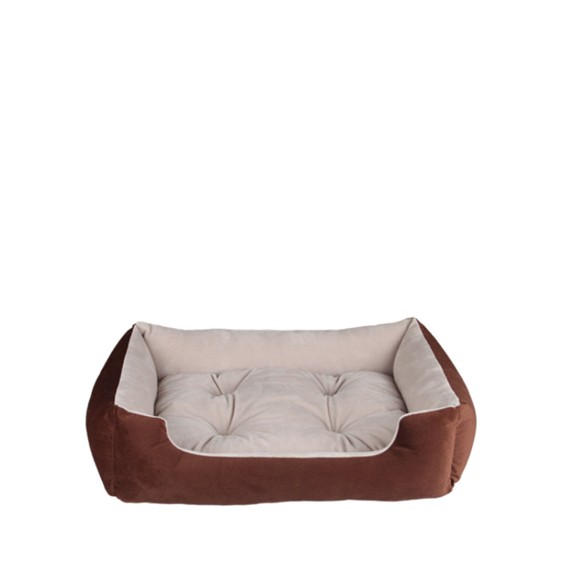 Dog Cat Pet Square Plush Kennel Pet Calming Dog Bed House Pet Supplies AccessoriesExpress Global Mart  SPECIFICATIONSBrand Name: NoEnName_NullItem Type: Beds &amp; SofasMaterial: 100% CottonWash Style: Hand WashOrigin: Mainland ChinaCN: ZhejiangPattern: SolidType: DogMedium Small Dog Sofa Bed Cushion Bed for Dog Cat Pet Square Plush KenExpress Global Mart 