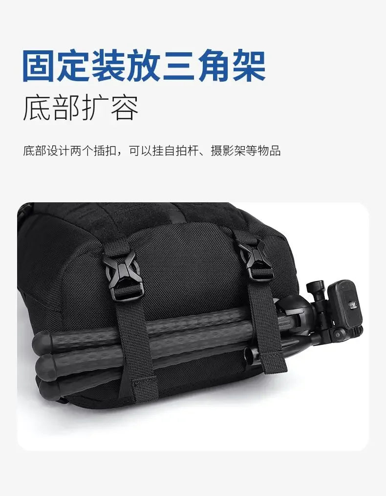 Ozuko Anti-Theft Short Travel Messenger Sling  Cross bag men Waterproof USB Man Crossbody Bag Fashion Designer Chest Bag