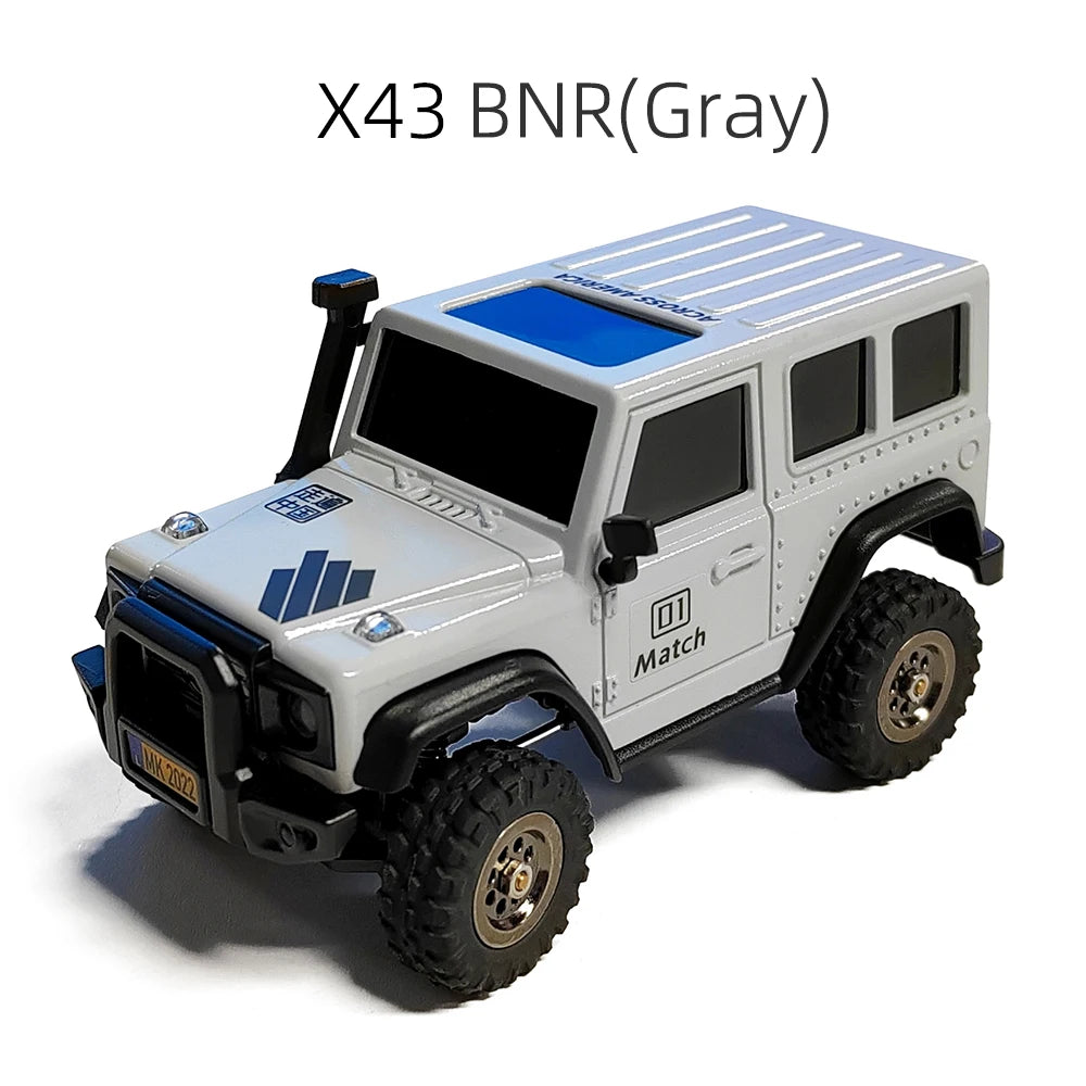 LDARC X43 RTR/BNR 1/43 Crawler RC Car full Time 4WD Remote control Mini Climbing Vehicle Toy desktopExpress Global Mart  SPECIFICATIONSBrand Name: Aoft TechnologyRecommend Age: 14+yIs Electric: No batteryOrigin: Mainland ChinaMaterial: MetalMaterial: PlasticMaterial: RUBBERThrottle serLDARC X43 RTR/BNR 1/43 Crawler RC Car full Time 4WD Remote control MinExpress Global Mart 