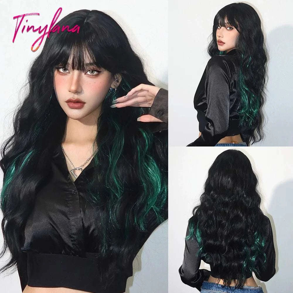 Super Long Wavy Synthetic WigExpress Global Mart  Elevate Your Look with the Super Long Wavy Synthetic Wig!
Transform your everyday style and add a touch of glamour with our Super Long Wavy Synthetic Wig. Designed fSuper Long Wavy Synthetic WigDSers