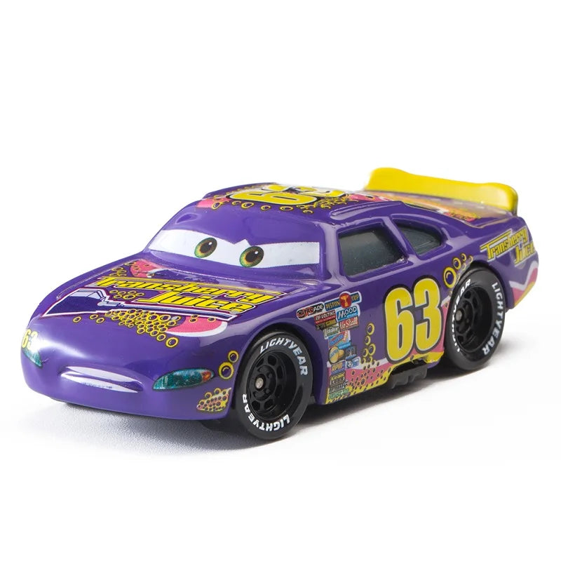 Cars Disney Pixar Cars Lightning McQueen 1:55 Alloy Metal Model Car Toy Mater Sheriff Metal Toys Vehicles Boy Children Gifts