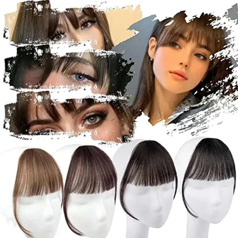 Clip-Express Global Mart  Transform Your Look Instantly with Clip-In Bangs
Elevate your style with our Clip-In Bangs, the perfect accessory for a quick and effortless transformation. Whether Clip-in BangsDSers