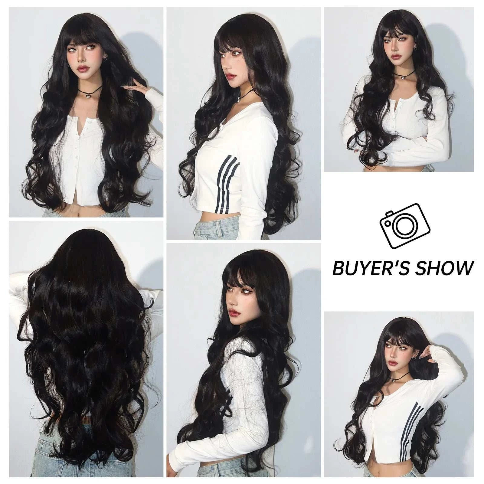 Super Long Wavy Synthetic WigExpress Global Mart  Elevate Your Look with the Super Long Wavy Synthetic Wig!
Transform your everyday style and add a touch of glamour with our Super Long Wavy Synthetic Wig. Designed fSuper Long Wavy Synthetic WigDSers