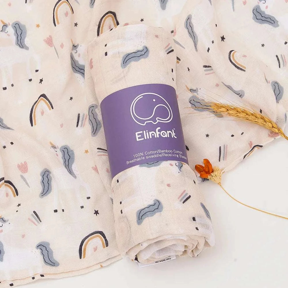 Bamboo Cotton Baby BlanketExpress Global Mart  Introducing the Elinfant Cute Soft Print Baby Towel Wrap!
Wrap your little bundle of joy in cozy comfort with our Bamboo Cotton Baby Muslin Swaddle Blanket. Crafted Bamboo Cotton Baby BlanketDSers