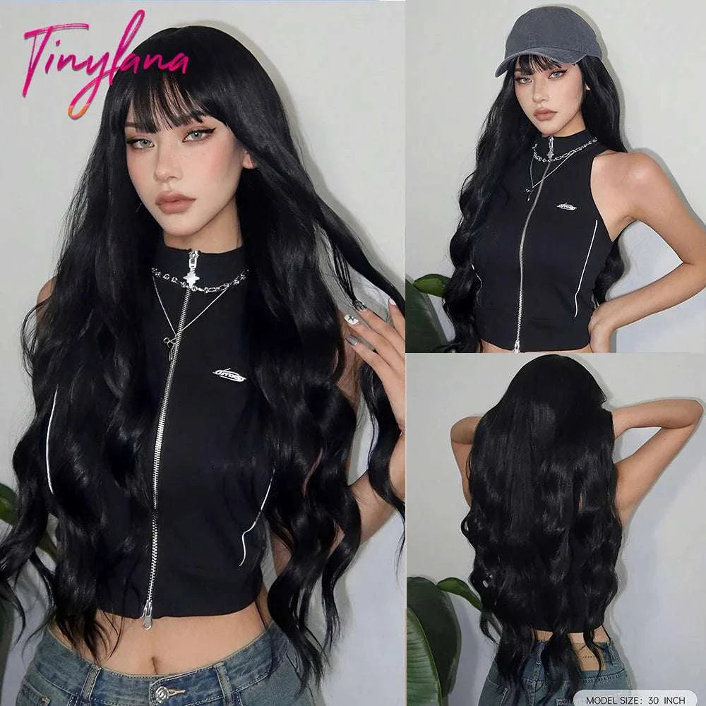 Super Long Wavy Synthetic WigExpress Global Mart  Elevate Your Look with the Super Long Wavy Synthetic Wig!
Transform your everyday style and add a touch of glamour with our Super Long Wavy Synthetic Wig. Designed fSuper Long Wavy Synthetic WigDSers