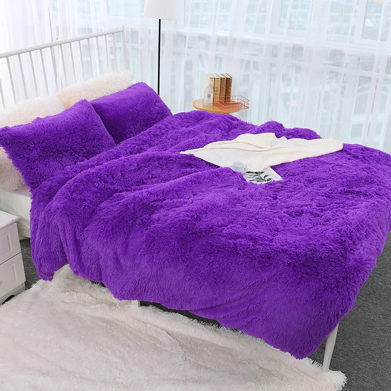 Shaggy Super Soft Coral Fleece Blanket Warm Cozy Bedding Blanket Fluffy Sofa Bedding Airplane Hotel Throw Sofa Pillowcases Sale