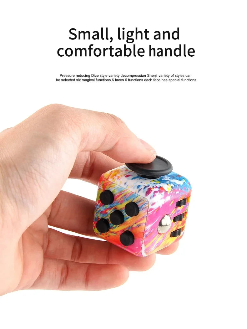 Fidget Anti Stress Relief Toys Decompression Dice Game for Adult Children Interesting  Antistress Funny Gift Finger Movement Toy