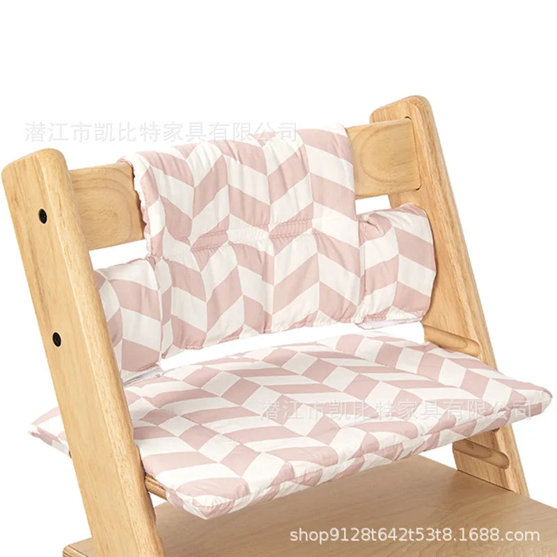 Soft Highchair Cushion Cartoon Baby Growth Chair Cushion Suitable For Stokke Children's Dining Chair Anti-dirt Cushion