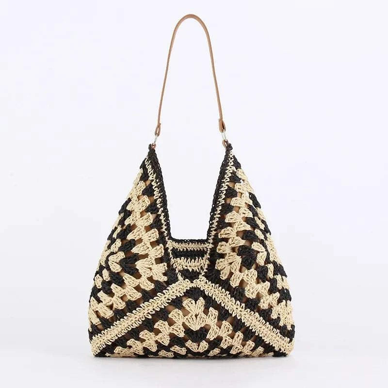 Straw Weave Beach BagExpress Global Mart  Product Description
Introducing the Straw Weave Beach Bag, the perfect accessory for your summer adventures. This stylish tote bag combines elegance and functionalitStraw Weave Beach BagDSers