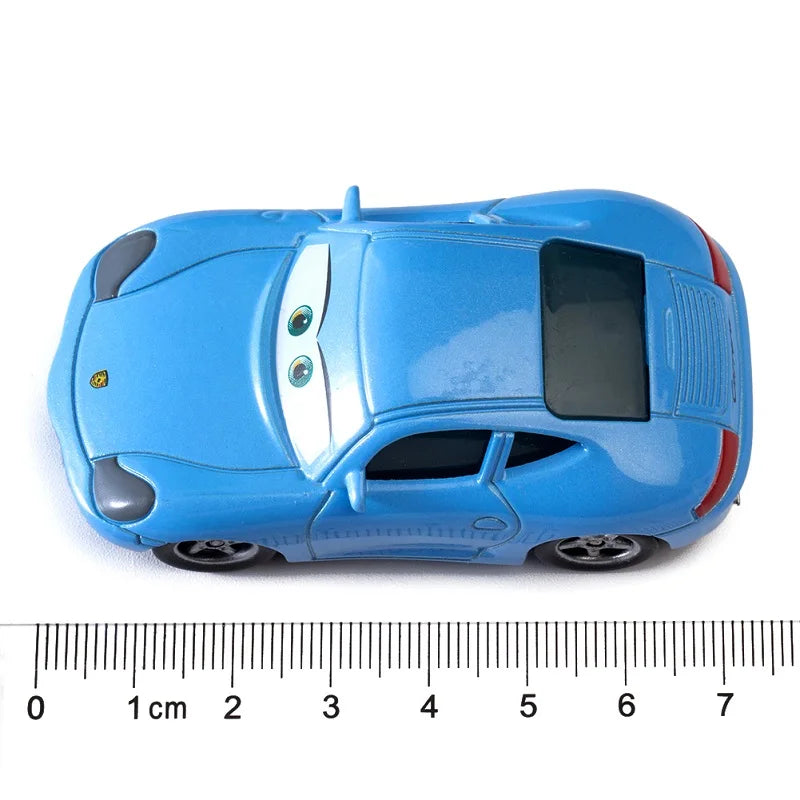 Cars Disney Pixar Cars Lightning McQueen 1:55 Alloy Metal Model Car Toy Mater Sheriff Metal Toys Vehicles Boy Children Gifts