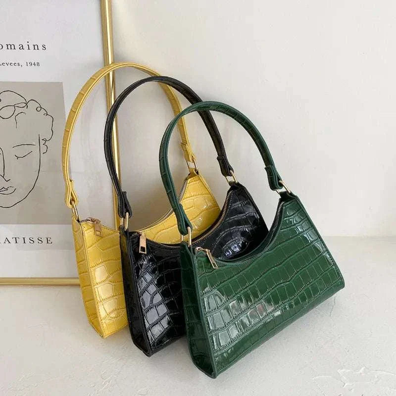 Retro Fashion HandbagExpress Global Mart  Product Description
Introducing the Retro Fashion Handbag, a stylish and versatile accessory that effortlessly elevates any outfit. This chic handbag features a uniqRetro Fashion HandbagDSers