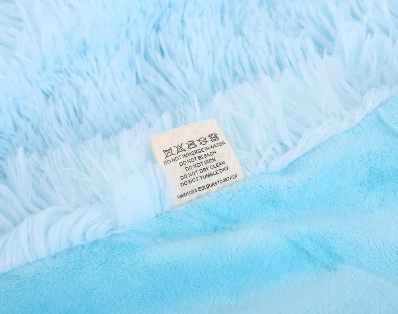 Shaggy Super Soft Coral Fleece Blanket Warm Cozy Bedding Blanket Fluffy Sofa Bedding Airplane Hotel Throw Sofa Pillowcases Sale