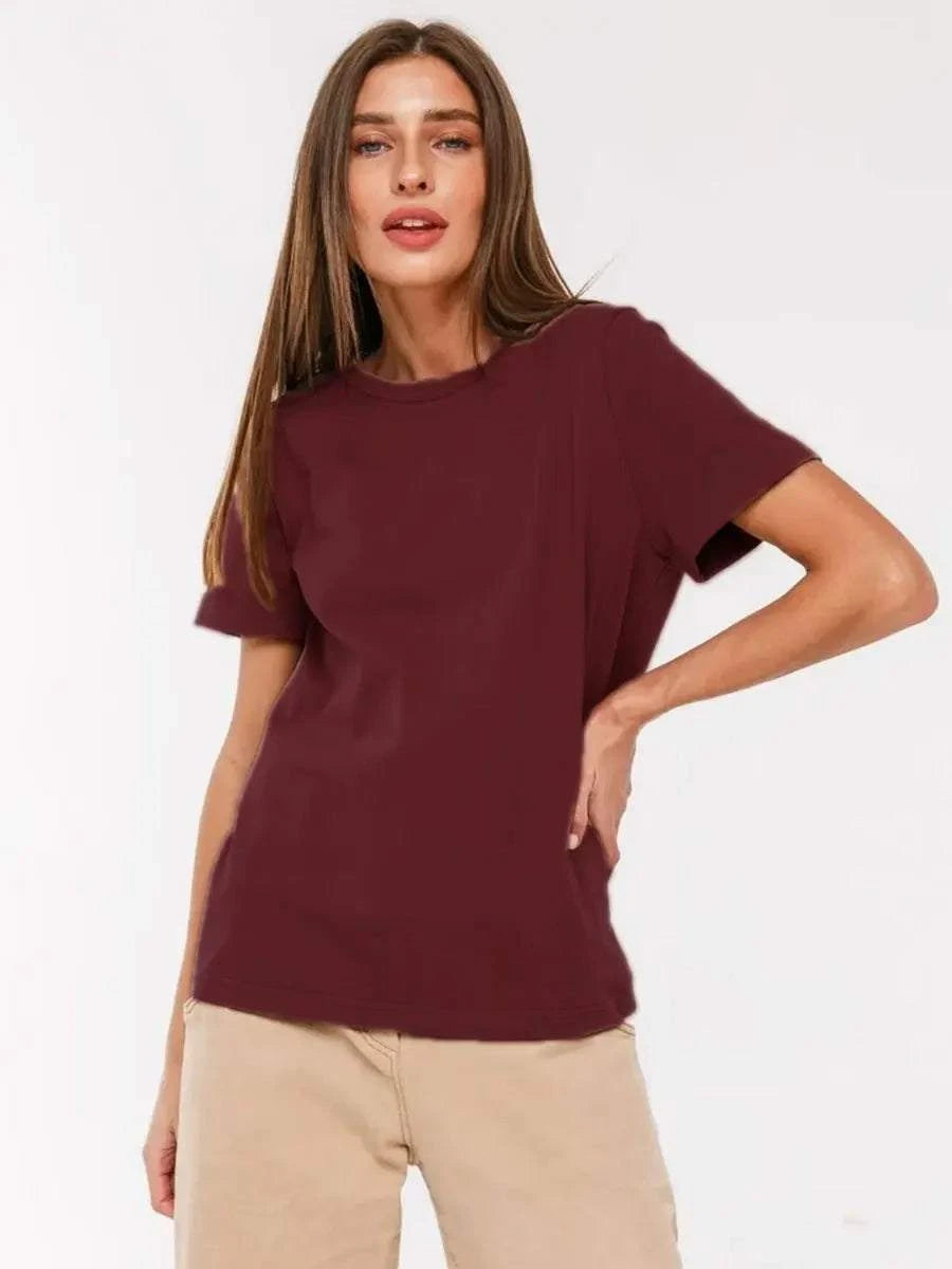 Fashionable Women'Express Global Mart  Elevate Your Casual Style with Our Fashionable Women's T-shirt!
Indulge in effortless elegance and comfort with our Fashionable Women's T-shirt, the perfect additionFashionable Women's T-shirtDSers