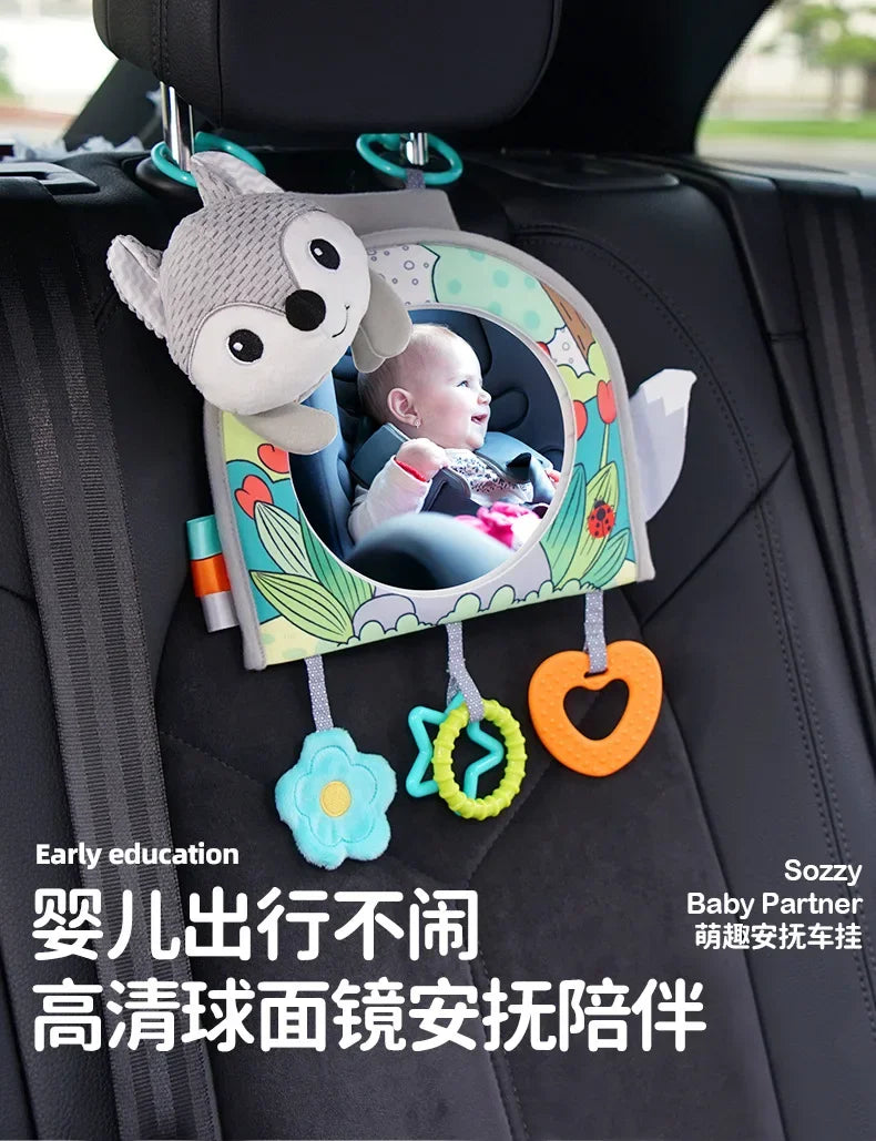 Safety Rear Seat Headrest Baby Mirrors Cute Cartoon Animal MirrorExpress Global Mart  SPECIFICATIONSBrand Name: NoEnName_NullInstall Style: OthersGender: UnisexMaterial: othersHign-concerned Chemical: noneOrigin: Mainland ChinaAge Range: MATERNITYAge New Car Baby Mirror Interior Rearview Kids Monitor Mirrors For Safety Express Global Mart 