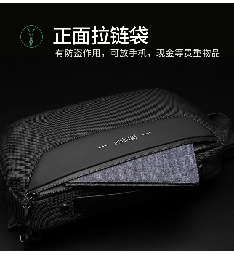 Men Anti-theft Multifunction USB Shoulder Bag Waterproof Travel Messenger Crossbody Sling Chest Bag PackExpress Global Mart  SPECIFICATIONSBrand Name: OZUKOOrigin: Mainland ChinaHign-concerned Chemical: noneMain Material: OxfordLining Material: POLYESTERShape: FLAPStyle: fashionPattern TypMen Anti-theft Multifunction USB Shoulder Bag Waterproof Travel MessenExpress Global Mart 