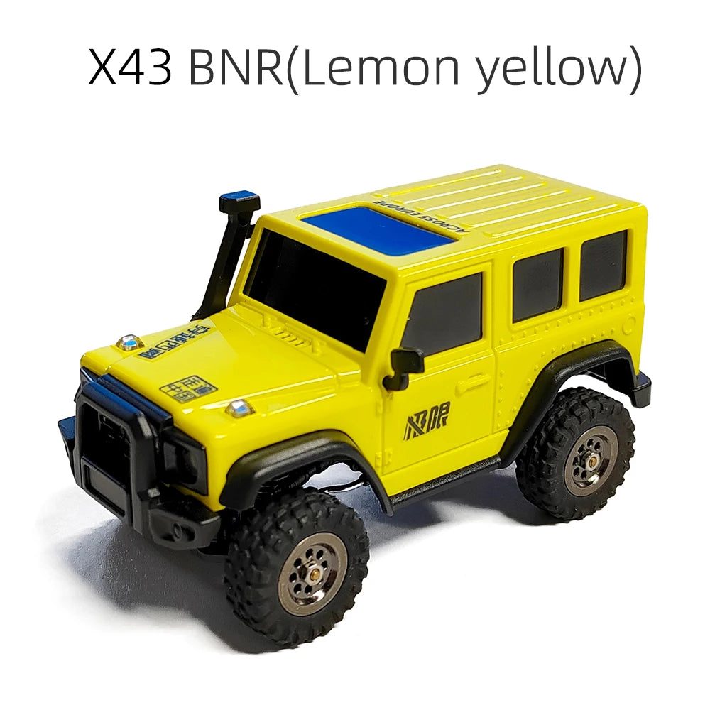 LDARC X43 RTR/BNR 1/43 Crawler RC Car full Time 4WD Remote control Mini Climbing Vehicle Toy desktopExpress Global Mart  SPECIFICATIONSBrand Name: Aoft TechnologyRecommend Age: 14+yIs Electric: No batteryOrigin: Mainland ChinaMaterial: MetalMaterial: PlasticMaterial: RUBBERThrottle serLDARC X43 RTR/BNR 1/43 Crawler RC Car full Time 4WD Remote control MinExpress Global Mart 