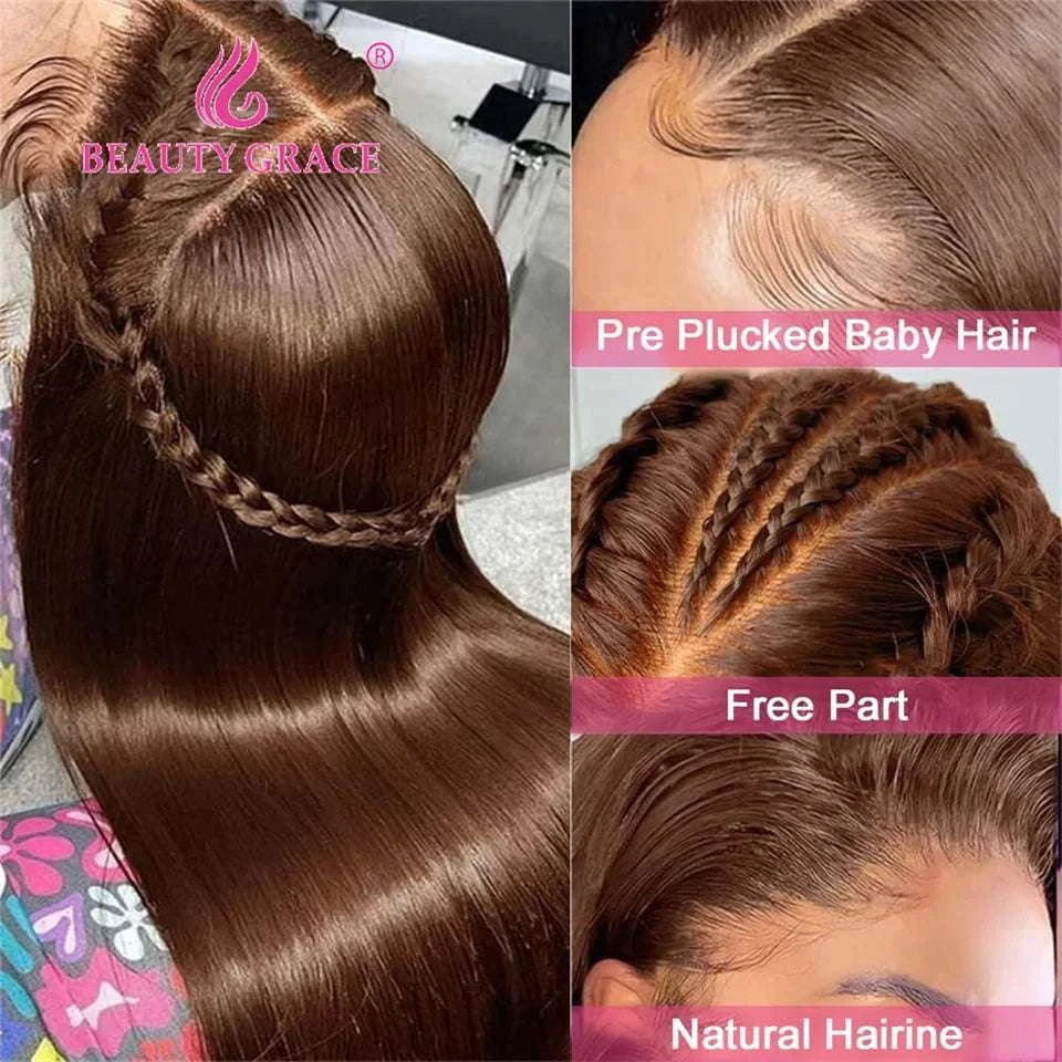 Chocolate Brown Lace Front Hair WigExpress Global Mart  Elevate Your Elegance with the Chocolate Brown Lace Front Hair Wig!
Step into a world of timeless beauty and sophistication with our Chocolate Brown Lace Front Hair Chocolate Brown Lace Front Hair WigDSers