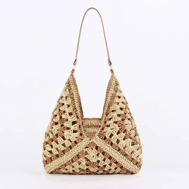 Straw Weave Beach BagExpress Global Mart  Product Description
Introducing the Straw Weave Beach Bag, the perfect accessory for your summer adventures. This stylish tote bag combines elegance and functionalitStraw Weave Beach BagDSers