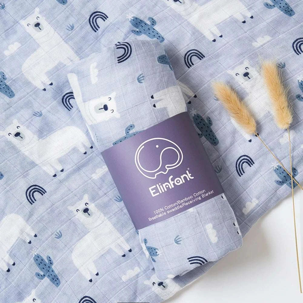 Bamboo Cotton Baby BlanketExpress Global Mart  Introducing the Elinfant Cute Soft Print Baby Towel Wrap!
Wrap your little bundle of joy in cozy comfort with our Bamboo Cotton Baby Muslin Swaddle Blanket. Crafted Bamboo Cotton Baby BlanketDSers