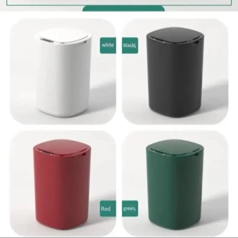 Intelligent waste bin automatic sensor flip lid waste classification home office kitchen bathroom waste bin