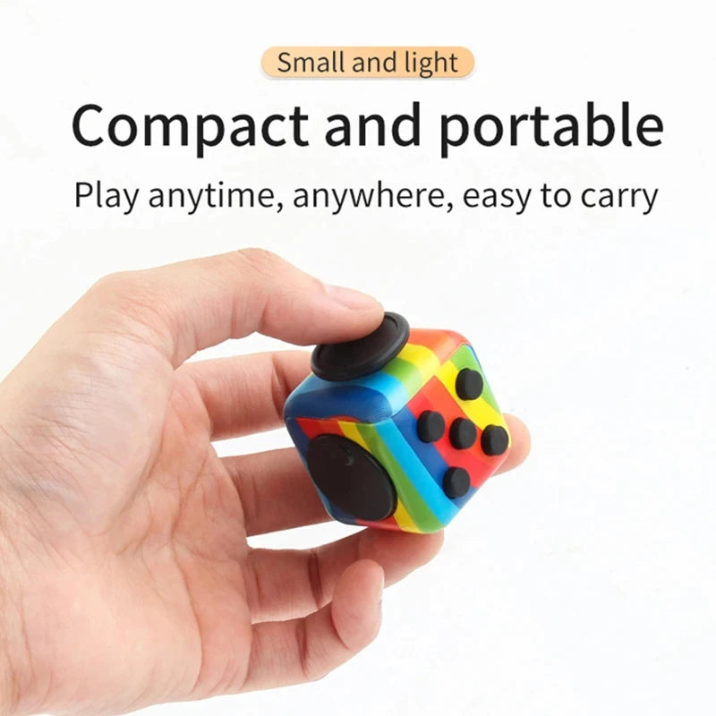 Fidget Anti Stress Relief Toys Decompression Dice Game for Adult Children Interesting  Antistress Funny Gift Finger Movement Toy