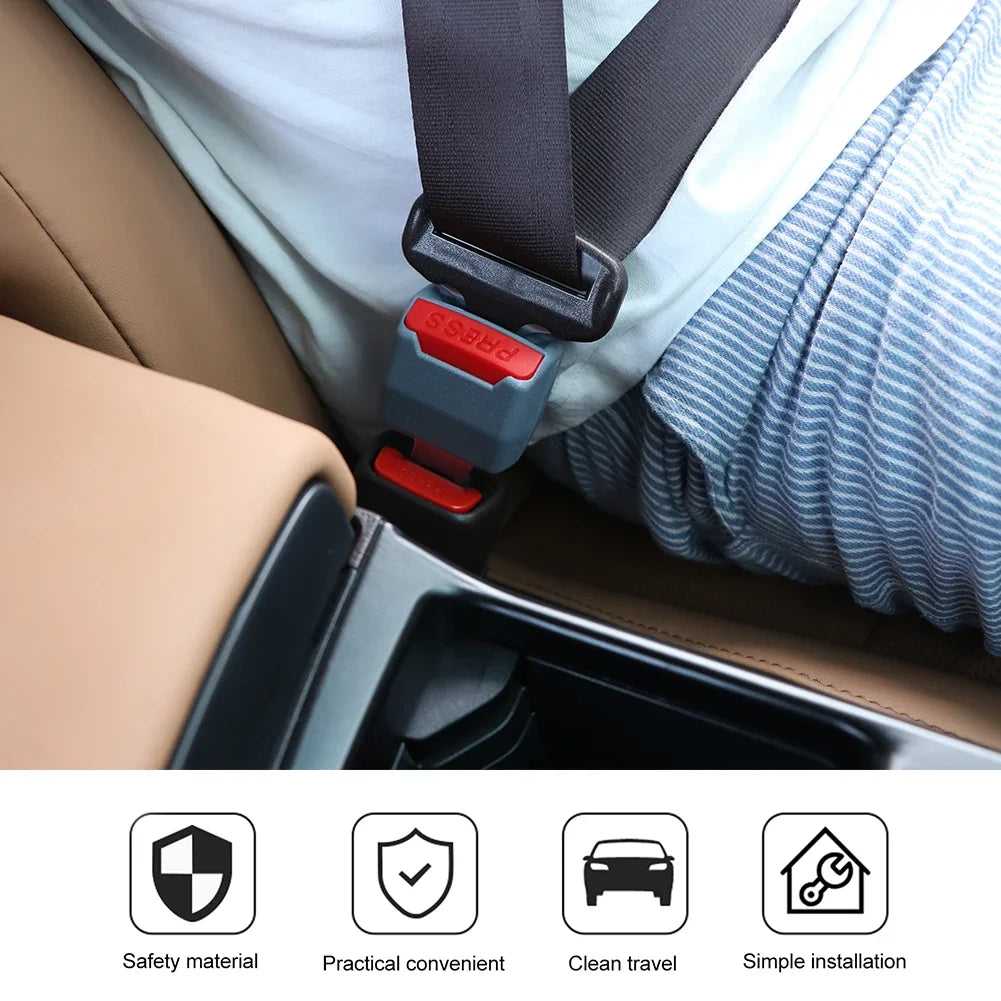 1/2 Car Seat Belt Extension Clip – Portable & Durable Seat Belt Expander