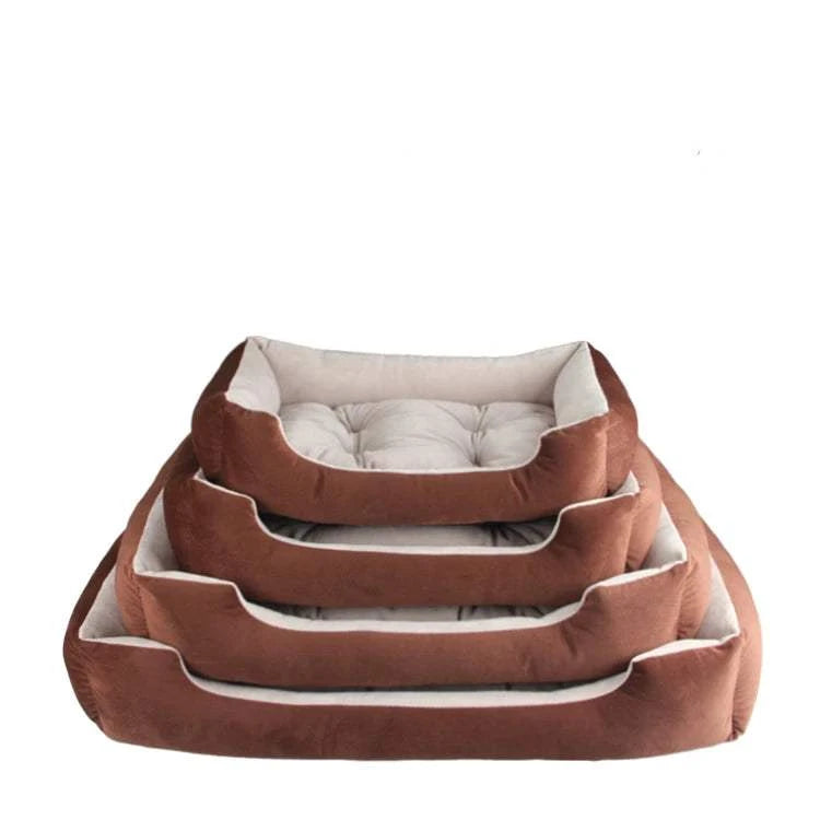 Dog Cat Pet Square Plush Kennel Pet Calming Dog Bed House Pet Supplies AccessoriesExpress Global Mart  SPECIFICATIONSBrand Name: NoEnName_NullItem Type: Beds &amp; SofasMaterial: 100% CottonWash Style: Hand WashOrigin: Mainland ChinaCN: ZhejiangPattern: SolidType: DogMedium Small Dog Sofa Bed Cushion Bed for Dog Cat Pet Square Plush KenExpress Global Mart 