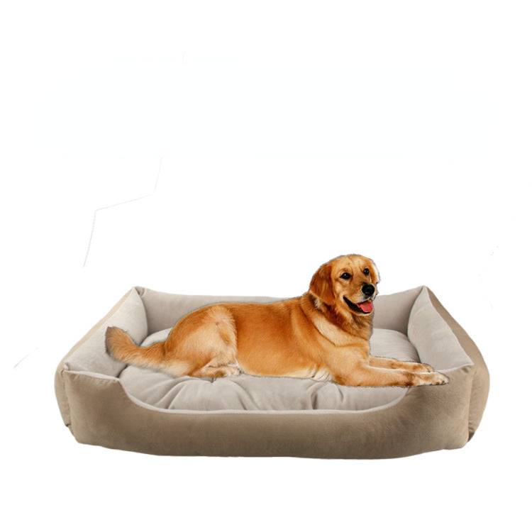 Dog Cat Pet Square Plush Kennel Pet Calming Dog Bed House Pet Supplies AccessoriesExpress Global Mart  SPECIFICATIONSBrand Name: NoEnName_NullItem Type: Beds &amp; SofasMaterial: 100% CottonWash Style: Hand WashOrigin: Mainland ChinaCN: ZhejiangPattern: SolidType: DogMedium Small Dog Sofa Bed Cushion Bed for Dog Cat Pet Square Plush KenExpress Global Mart 