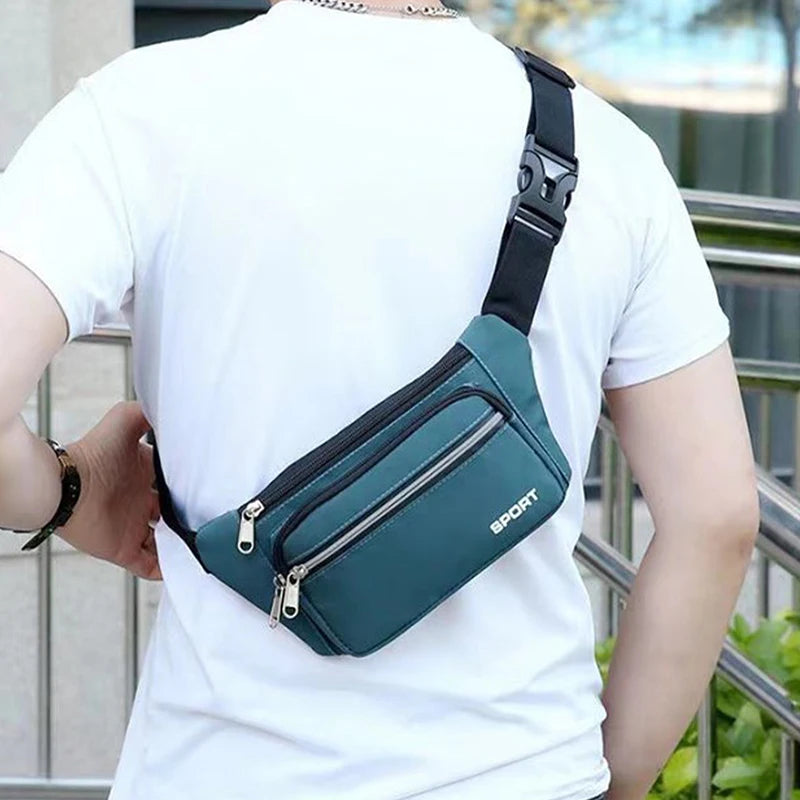 Fashion Men Women Waist Bag Casual Fanny Pack Purse Large Phone Belt Bag Pouch Outdoor Travel Phone Bag Banana Hip Bags