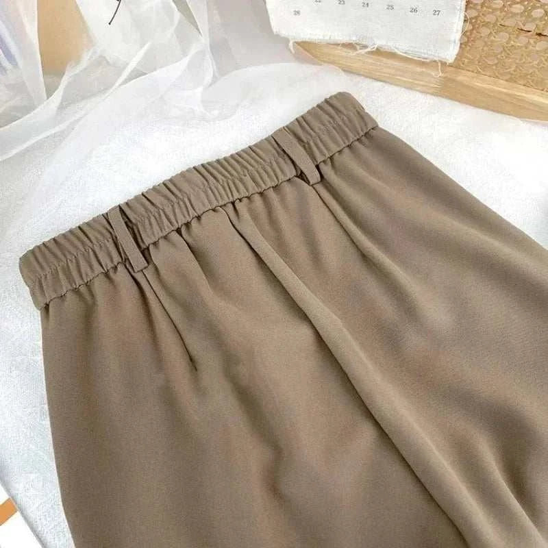 High Waist Women'Express Global Mart  Elevate Your Style with Our High Waist Women's Trousers!
Step into sophistication and comfort with our High Waist Women's Trousers, designed to complement your timelHigh Waist Women's TrousersDSers