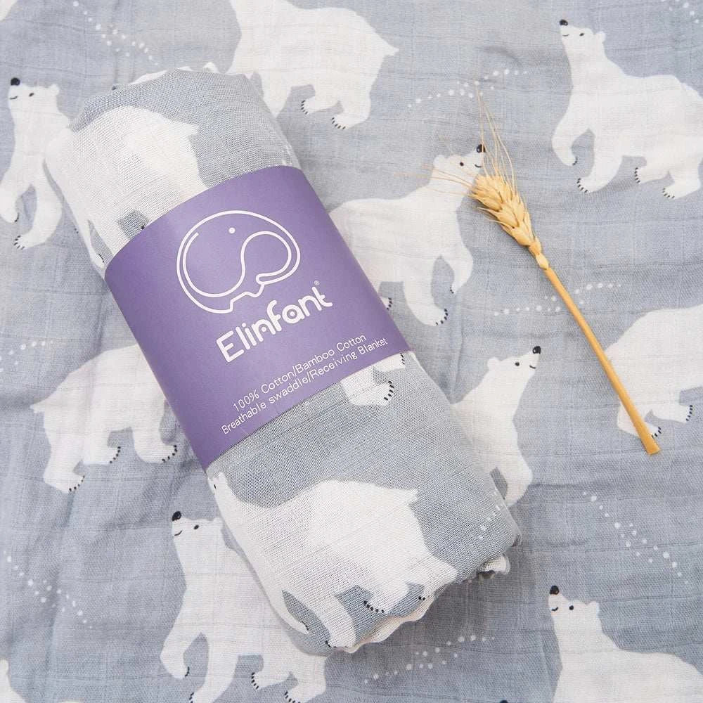 Bamboo Cotton Baby BlanketExpress Global Mart  Introducing the Elinfant Cute Soft Print Baby Towel Wrap!
Wrap your little bundle of joy in cozy comfort with our Bamboo Cotton Baby Muslin Swaddle Blanket. Crafted Bamboo Cotton Baby BlanketDSers