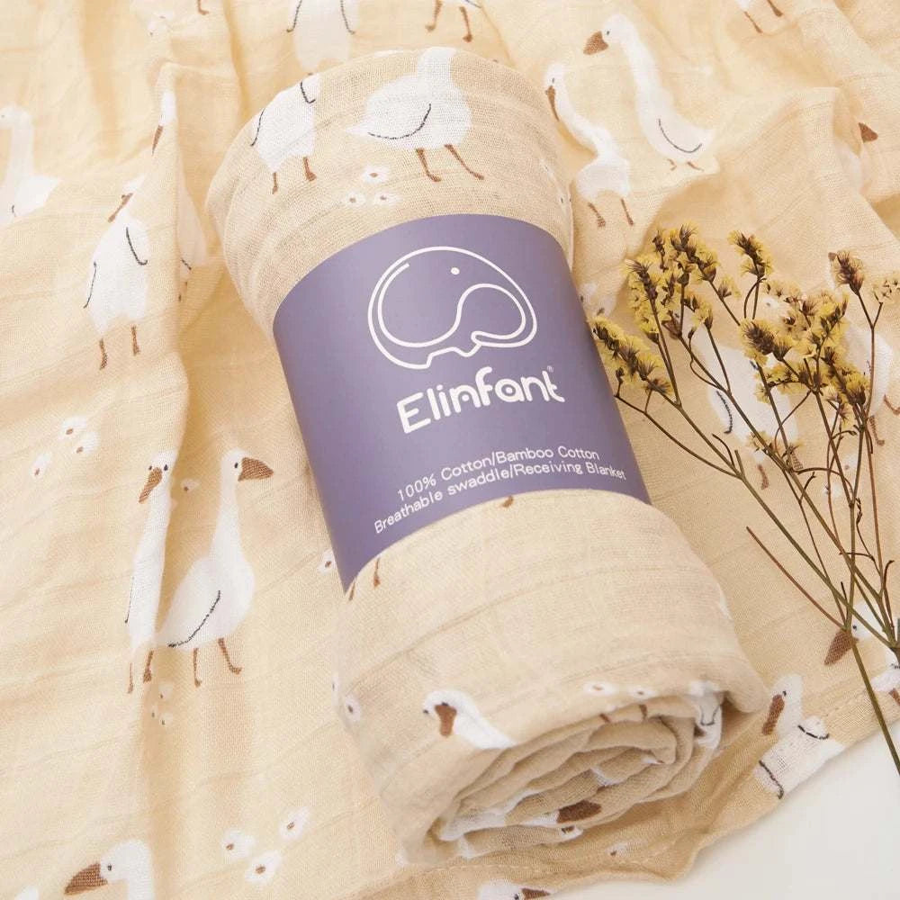 Bamboo Cotton Baby BlanketExpress Global Mart  Introducing the Elinfant Cute Soft Print Baby Towel Wrap!
Wrap your little bundle of joy in cozy comfort with our Bamboo Cotton Baby Muslin Swaddle Blanket. Crafted Bamboo Cotton Baby BlanketDSers