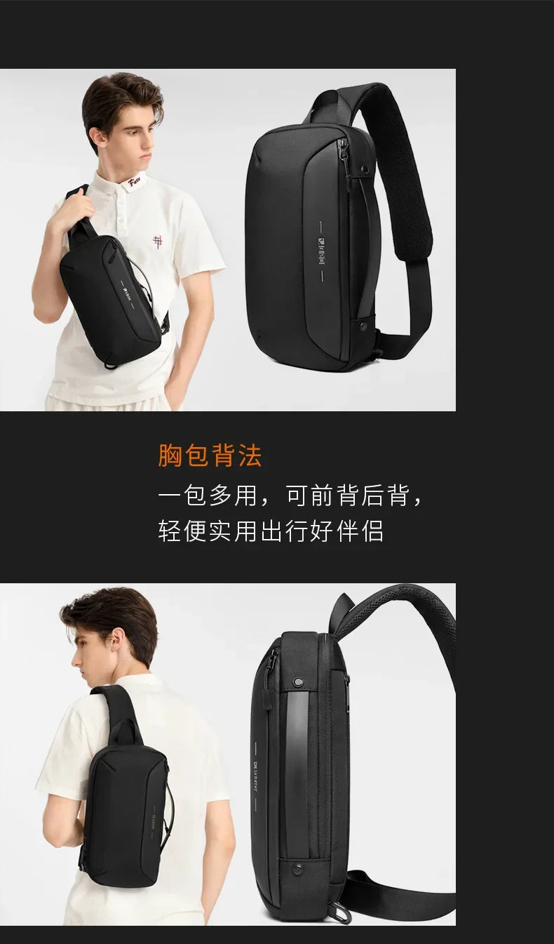 Men Anti-theft Multifunction USB Shoulder Bag Waterproof Travel Messenger Crossbody Sling Chest Bag PackExpress Global Mart  SPECIFICATIONSBrand Name: OZUKOOrigin: Mainland ChinaHign-concerned Chemical: noneMain Material: OxfordLining Material: POLYESTERShape: FLAPStyle: fashionPattern TypMen Anti-theft Multifunction USB Shoulder Bag Waterproof Travel MessenExpress Global Mart 