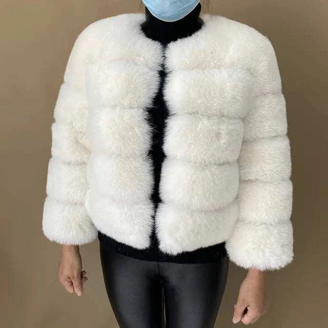 Women Faux Fur CoatExpress Global Mart  customizedProduct Description
Step into elegance and warmth with the Women Faux Fur Coat, a stylish addition to your winter wardrobe. Crafted from luxurious faux fur, this coaWomen Faux Fur CoatCartifind