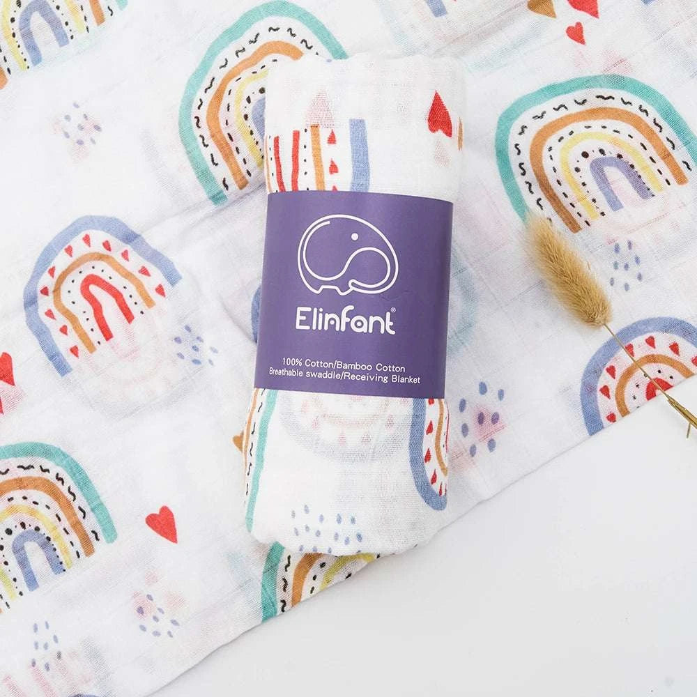 Bamboo Cotton Baby BlanketExpress Global Mart  Introducing the Elinfant Cute Soft Print Baby Towel Wrap!
Wrap your little bundle of joy in cozy comfort with our Bamboo Cotton Baby Muslin Swaddle Blanket. Crafted Bamboo Cotton Baby BlanketDSers