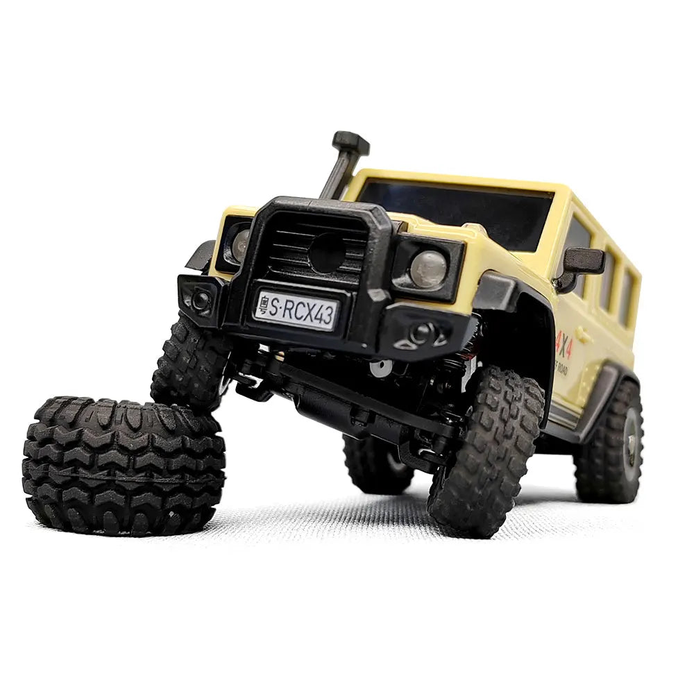 LDARC X43 RTR/BNR 1/43 Crawler RC Car full Time 4WD Remote control Mini Climbing Vehicle Toy desktop off Roader