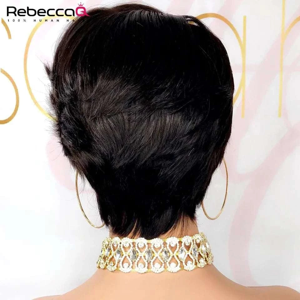 Short Pixie Cut Lace Frontal Hair WigExpress Global Mart  Effortlessly Chic with the Short Pixie Cut Lace Frontal Hair Wig!
Step into the world of timeless elegance and modern sophistication with our Short Pixie Cut Lace FrShort Pixie Cut Lace Frontal Hair WigDSers