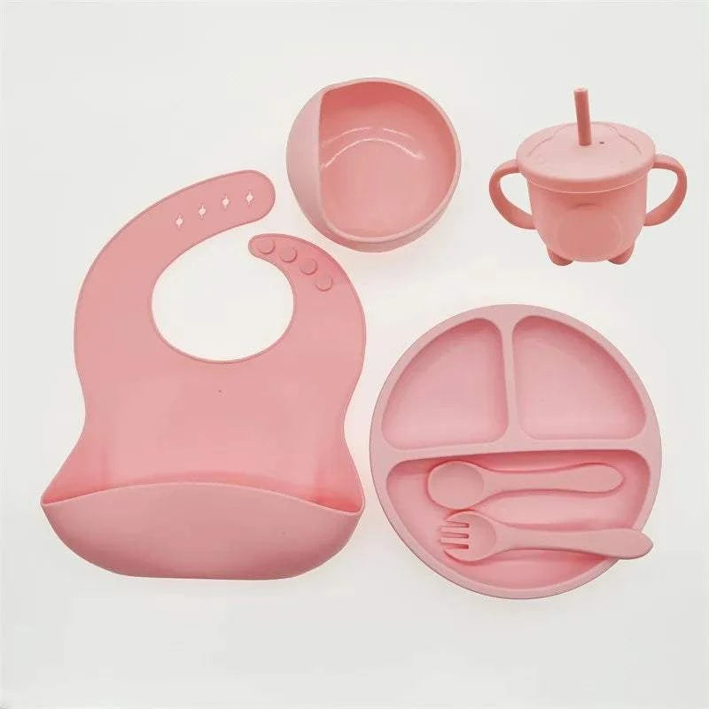 Tableware SetExpress Global Mart  Elevate Mealtime with Our Children's Tableware Set!
Make mealtime fun and hassle-free with our premium Children's Tableware Set. Crafted from FDA food-grade siliconeChildren's Tableware SetDSers