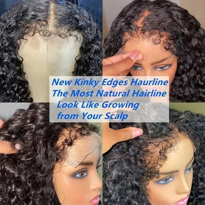 Curly Edges Lace Frontal Hair WigExpress Global Mart  Transform Your Look with the Curly Edges Lace Frontal Hair Wig!
Unlock a world of luxurious curls and stunning versatility with our Curly Edges Lace Frontal Hair WigCurly Edges Lace Frontal Hair WigDSers