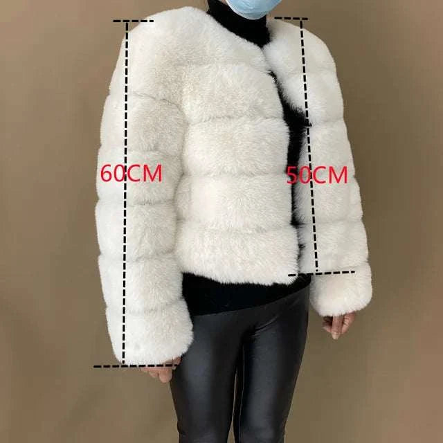 Women Faux Fur CoatExpress Global Mart  customizedProduct Description
Step into elegance and warmth with the Women Faux Fur Coat, a stylish addition to your winter wardrobe. Crafted from luxurious faux fur, this coaWomen Faux Fur CoatCartifind