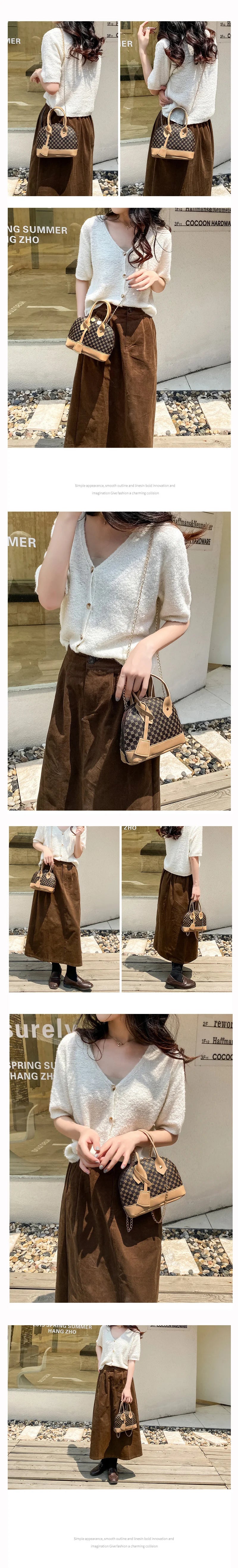 Fashion Shell Bags for Women Shoulder Bags Ladies Handbags Womens Crossbody Bags Totes Luxury Designer Hand Bags Female