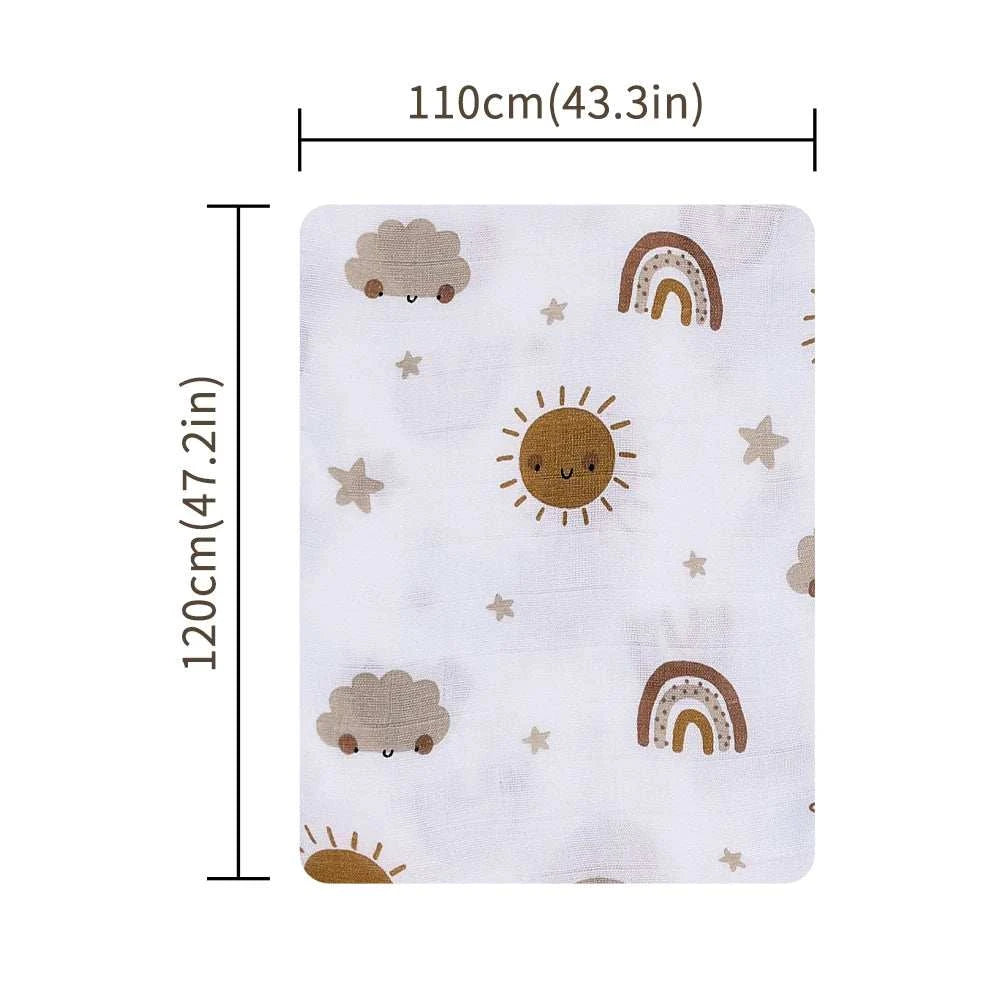 Bamboo Cotton Baby BlanketExpress Global Mart  Introducing the Elinfant Cute Soft Print Baby Towel Wrap!
Wrap your little bundle of joy in cozy comfort with our Bamboo Cotton Baby Muslin Swaddle Blanket. Crafted Bamboo Cotton Baby BlanketDSers