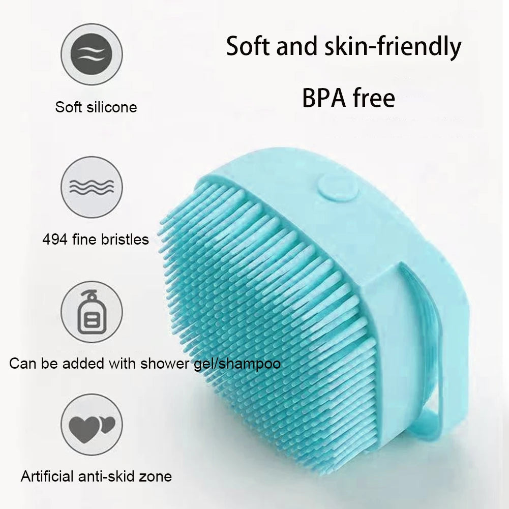 Bathroom Puppy Dog Cat Bath Massage Gloves Brush Soft Safety Silicone Pet Accessories for Dogs Cats Tools Mascotas Products