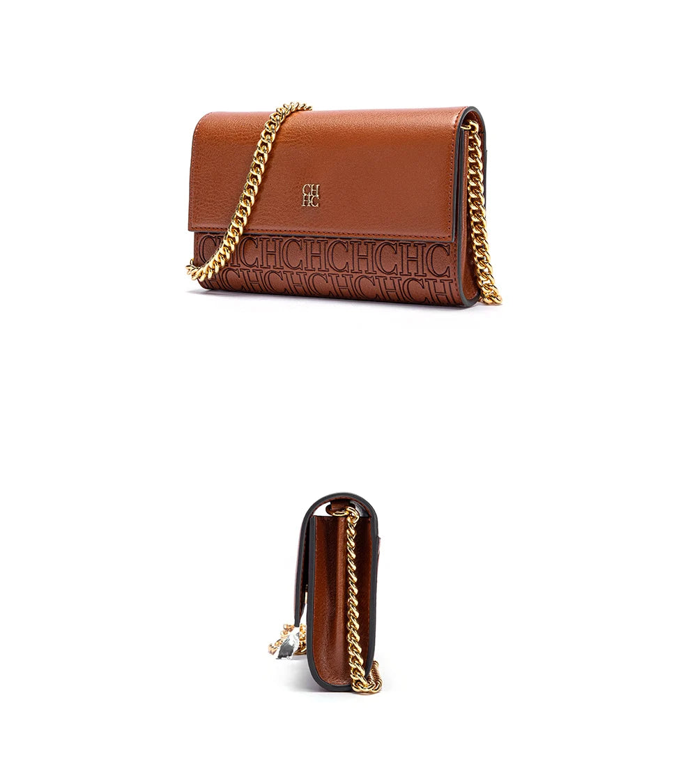 CH Ladies Chain Bag Exquisite Craftsmanship Light Luxury Design New 2024 Chain Bag Letter Element Women's Crossbody Bag