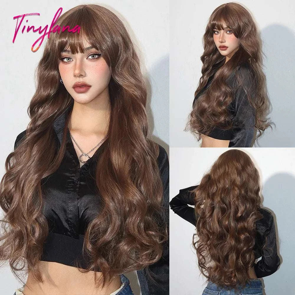 Super Long Wavy Synthetic WigExpress Global Mart  Elevate Your Look with the Super Long Wavy Synthetic Wig!
Transform your everyday style and add a touch of glamour with our Super Long Wavy Synthetic Wig. Designed fSuper Long Wavy Synthetic WigDSers